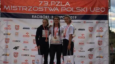 Mistrzostwa Polski U-20: brązowy medal Julii Polak z TL ROW Rybnik