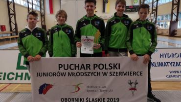 I Puchar Polski juniorów młodszych: dwa medale rybnickich szermierzy