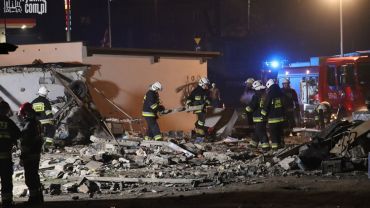 Czerwionka-Leszczyny: wybuch zdmuchnął garaże (foto, wideo)