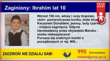 Child Alert: uprowadzono 10-letniego Ibrahima