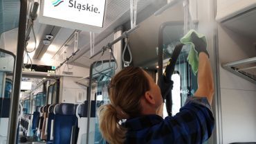 Koronawirus: Koleje Śląskie dezynfekują pojazdy