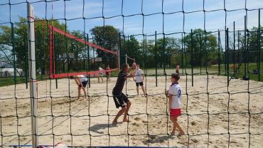 Siatkówka: TS Volley trenował na piasku z olimpijczykiem