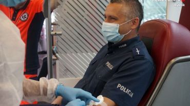 Rybnik: policjanci oddali krew dla potrzebujących