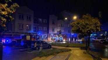 Wysoka: lokator podpalił swoje mieszkanie
