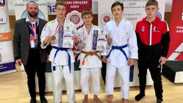 Polonia Rybnik: Szymon Szulik mistrzem Polski młodzików w judo. Adrian Stefański ze srebrem