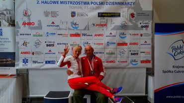 Lekkoatletyka: rybnickie małżeństwo z medalami mistrzostw Polski w kategorii masters