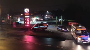 Napad na stację benzynową w Rybniku. Policjant postrzelił napastnika (wideo)