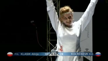 Szermierka: Alicja Klasik mistrzynią świata kadetek!
