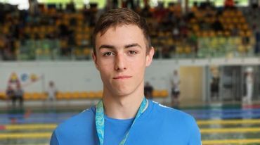 Pływanie, RMKS Rybnik: Kacper Duda wywalczył trzy złote medale mistrzostw Śląska