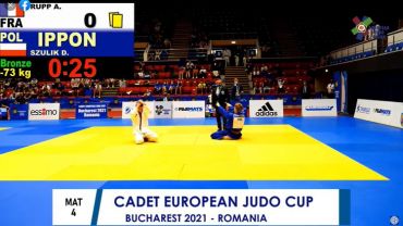 Judo, Polonia Rybnik: Dawid Szulik z brązem Pucharu Europy Kadetów w Bukareszcie