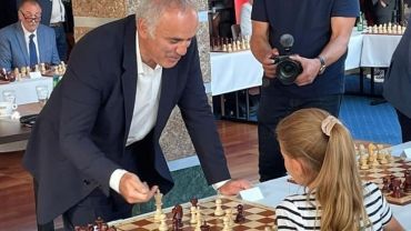 Szachy: Zuzia Gaszka (MKSz Rybnik) zremisowała z Garri Kasparowem