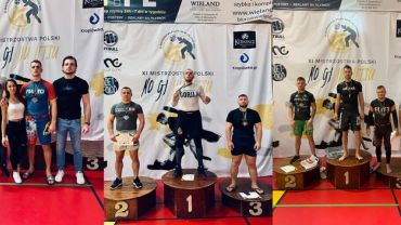 Academia Gorila Rybnik z 5 medalami mistrzostw Polski w BJJ No Gi