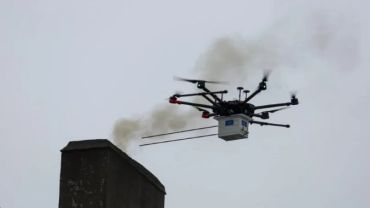 Antysmogowy dron będzie sprawdzał, gdzie się kopci w Rybniku