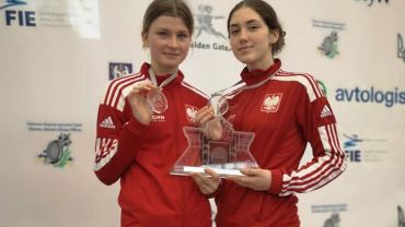 Puchar Świata w szpadzie: Alicja Klasik i Kinga Zgryźniak (RMKS Rybnik) na podium w Kijowie