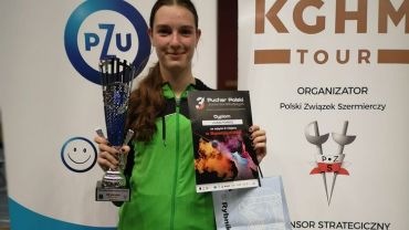 Szermierka: Liliana Porwoł w finale III Pucharu Polski juniorów młodszych w Rybniku