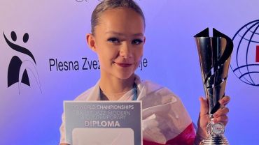 Trzy medale mistrzostw świata tancerek Studia Tańca Vivero. Złoto dla Amelii Otremby!
