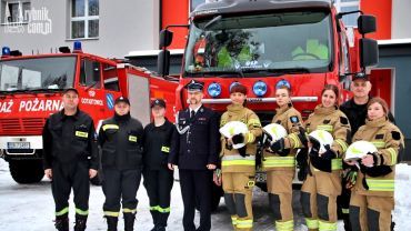Strażaczki w akcji. OSP Gotartowice ma pierwszy żeński zastęp w Rybniku (wideo)