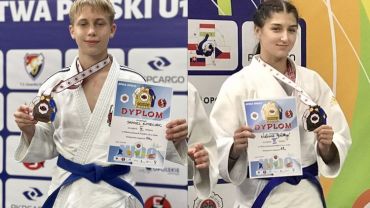 Judo: Wiktoria Mołdrzyk i Samuel Kmieciak z brązem mistrzostw Polski do lat 16