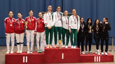 Puchar Europy kadetek w szpadzie: Laura Misiak na podium w Budapeszcie