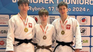 Judo: dwa złota i jeden brąz Polonii Rybnik w Pucharze Polski Juniorów w Boguszowicach