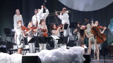 Nocna Orkiestra Eksperymentalna i jej Space Night Show w Teatrze Ziemi Rybnickiej (zdjęcia)