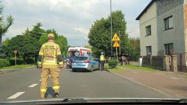 Rybnik: wypadek na Raciborskiej. 22-latka w szpitalu (aktualizacja)