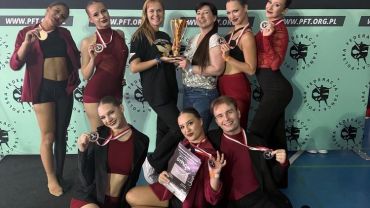 Studio Tańca Vivero na podium Mistrzostw Polski Show Dance