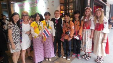 Młodzież z MDK reprezentowała Polskę na plenerze w Hong Kongu