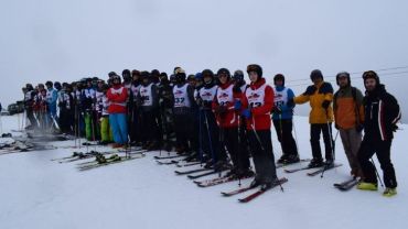 Młodzież "Tygla" ścigała się na nartach w Istebnej