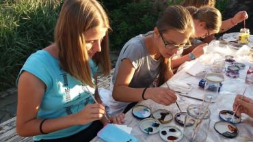 Młodzi artyści z Rybnika wyjechali na wakacyjne plenery artystyczne