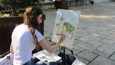 Członkowie Pracowni GiR-a wzięli udział w plenerze artystycznym w Rumunii