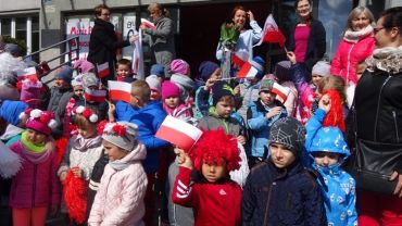 Odświętny marsz przedszkolaków z Boguszowic