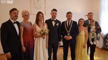 Prezydent udzielił ślubu Yulii i Ihorowi. Ceremonię widziano we Lwowie i USA