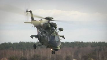 Wojskowe helikoptery nad Rybnikiem (wideo)