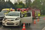 Zderzenie pojazdów na ul. Raciborskiej. Ciężarna trafiła do szpitala