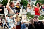 Roztańczony rybnicki rynek. Rybniczanom nie straszna nawet zła pogoda (zdjęcia)