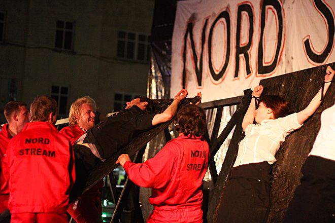 Spektakl ''Nord Stream'', Dominik Gajda