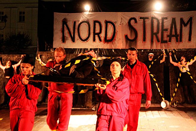 Spektakl ''Nord Stream'', Dominik Gajda