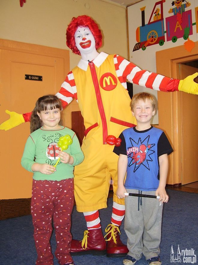 P13: spotkanie z Ronaldem McDonald'em, Przedszkole nr 13