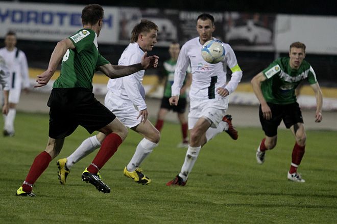 W meczu z GKS-em na pewno zabraknie Kamila Kosteckiego (na zdjęciu w opasce kapitana)