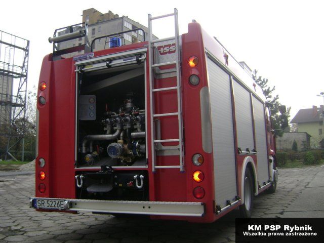 Nowy wóz bojowy rybnickich strażaków, Komenda Miejska Państwowej Straży Pożarnej w Rybniku