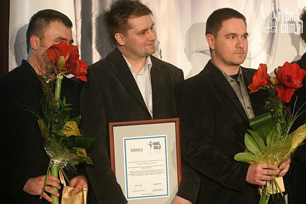 Oto dotychczasowi laureaci konkursu Człowiek Roku Rybnik.com.pl, Wojciech Daszczyk, Krzysztof Nowak, Dominik Gajda