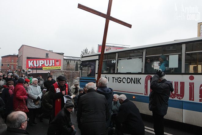 Droga krzyżowa w centrum miasta, Dominik Gajda