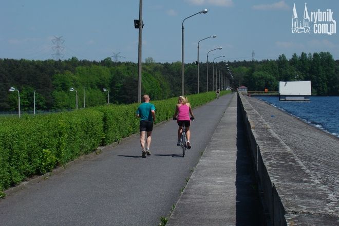 Wycieczka rowerowa wzdłuż Zalewu Rybnickiego, Wacław Wrana
