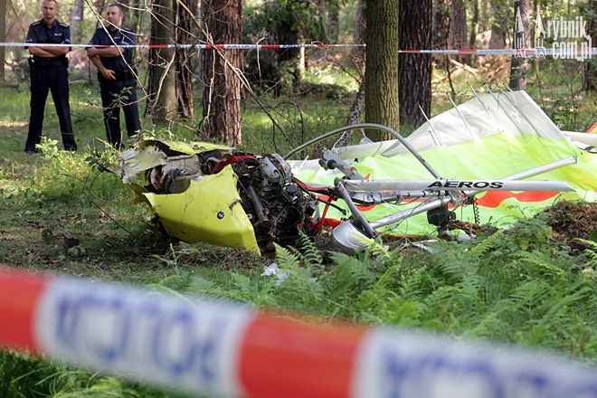 Wypadek motoparalotni w Rybniku, Archiwum