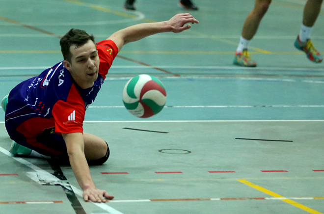 TS Volley: w sobotę kolejny mecz na szczycie, tym razem z Politechniką Opolską, Dominik Gajda