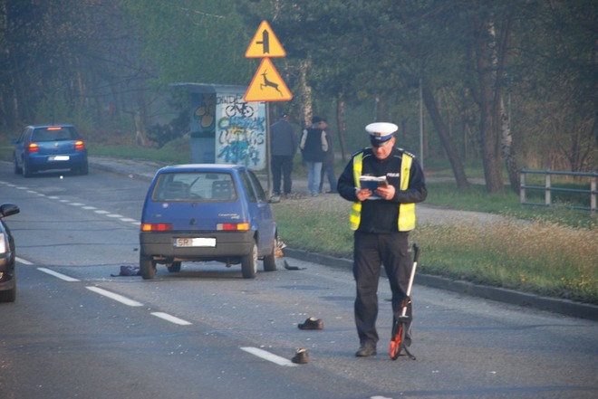 Tragiczny wypadek na drodze. Zginął 65-letni pieszy, KMP w Rybniku