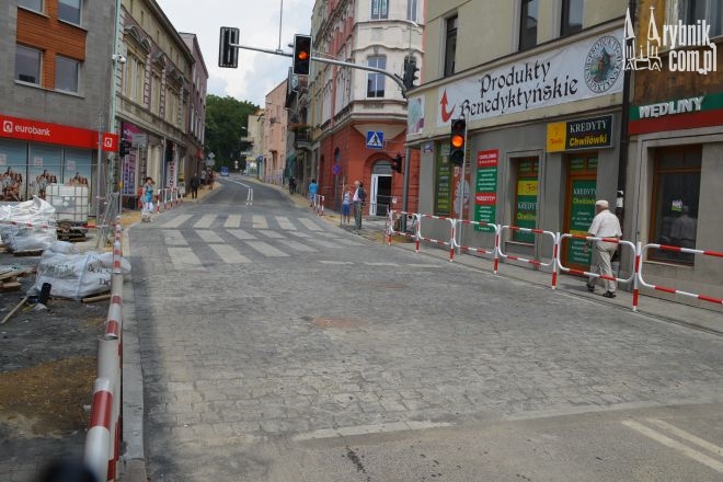 Skrzyżowanie w centrum Rybnika już przejezdne, Bartłomiej Furmanowicz