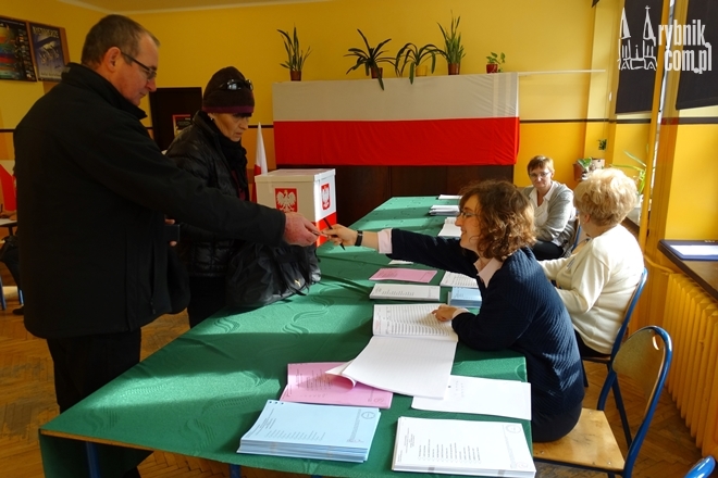 Wybory samorządowe: rybniczanie głosują od rana, Bartłomiej Furmanowicz & Dominik Gajda