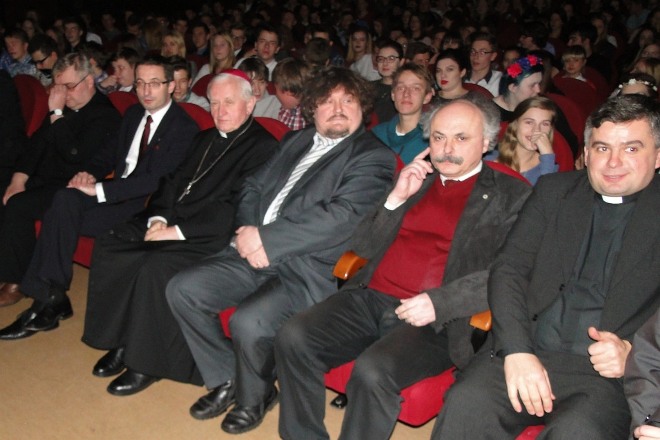 Arcybiskup Zimoń i prezydent Kuczera na świątecznym spotkaniu „Powstańców”, Adam Doliba